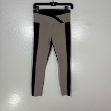 Athleta Leggings Womens S Gray Chroma 7/8 Tight Colorblock Ankle Yoga Pants Gym