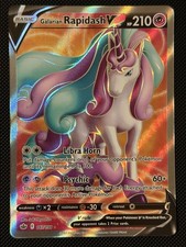 Galarian Rapidash V 167/198 Chilling Reign Full Art Pokemon Card NM on eBay