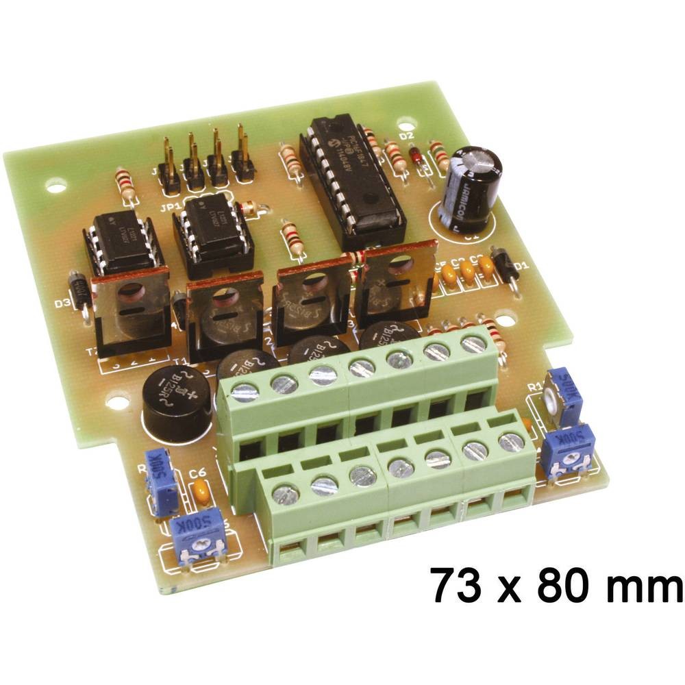 Minuteur multifonction TAMS Elektronik 51-01055-01 relais temporisé temporisateur kit