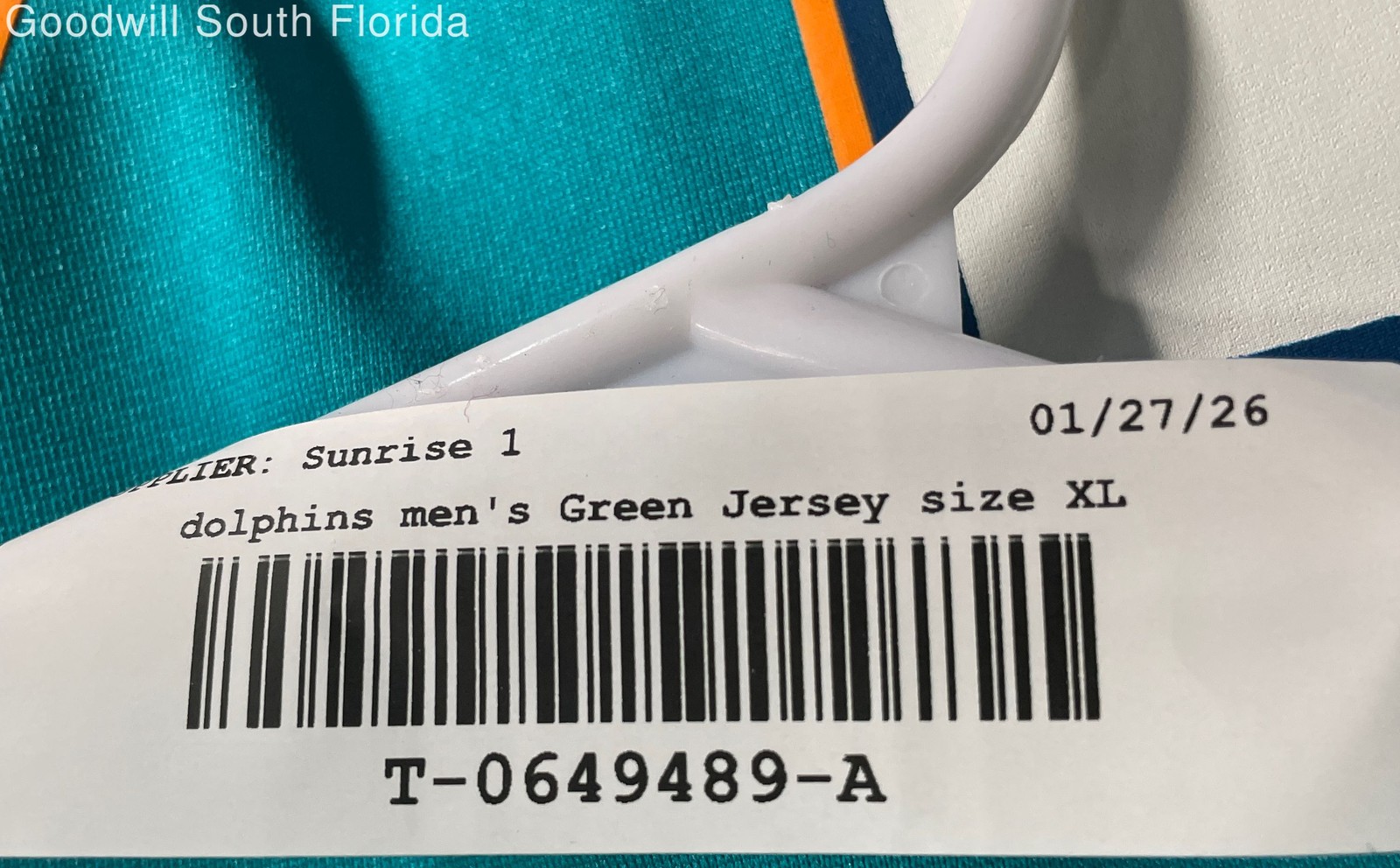 Nike Mens Green Miami Dolphins Jarvis Landry #14 NFL Football Jersey Size XL thumbnail 6