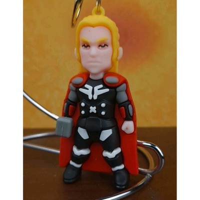 Avengers Marvel Thor 3D PVC Keychain Backpack Clip New 8'' Tall