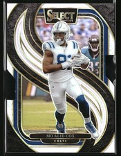 2024 Panini Select #184 Mo Alie-Cox Silver Prizm Die Cut