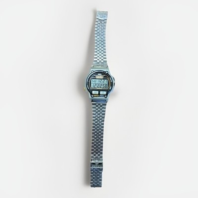MENS  Vintage TIMEX  90s Ironman Triathlon Watch  Indiglo 731-A Metal Strap