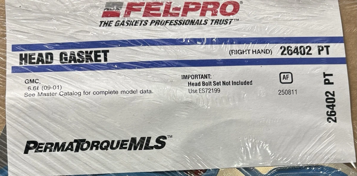 Head Gasket Fel-Pro 26402 PT photo 3