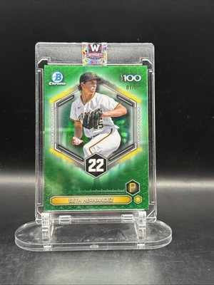 2026 Bowman Seth Hernandez Bowman Scouts Top 100 Green #10/99