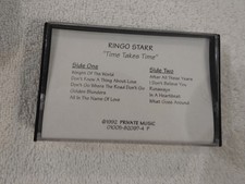 Ringo Starr "Time Takes Time" ANS NEW NEVER PLAYED PROMO Advance Cassette! Ringo Starr "Time Takes Time" ANS NEW NEVER PLAYED PROMO Advance Cassette!