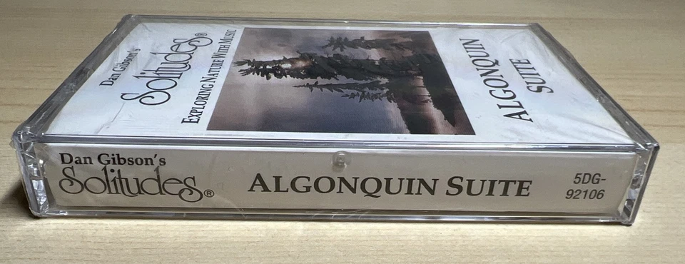 Solitudes Algonquin Suite Cassette Tape Nature and Music 1992 Canada NEW SEALED - Image 3 of 4