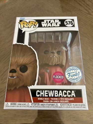 Funko Pop! Vinyl: Star Wars - Chewbacca (Flocked) SE Disney (Exclusive) #576 NEW