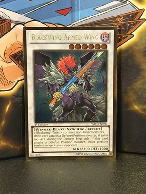 Blackwing Armed Wing PGLD-EN078 Premium Gold 1st Edition LP