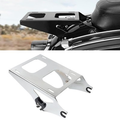 Zwei Up  Montieren Gepäck Rack Für Harley  Touring Road King 2014-24