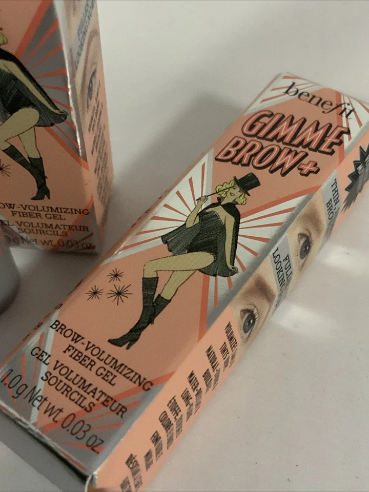 BENEFIT Gimme Brow + Volumizing Eyebrow Gel Mini Duo Gel 1g Shade 3 - Image 3 of 4