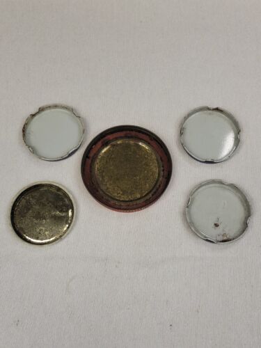 Vintage Jar Lids Lot - Kraft and More - Picture 2 of 12