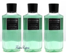 BATH & BODY WORKS FRESHWATER MEN'S 3-IN-1 HAIR FACE & BODY WASH 10 OZ (LOT OF 3)