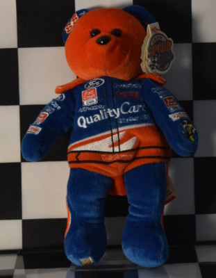 DALE JARRET FORD QUALITY CARE UNIFORM NASCAR RACING TEAM SPEED BEARS