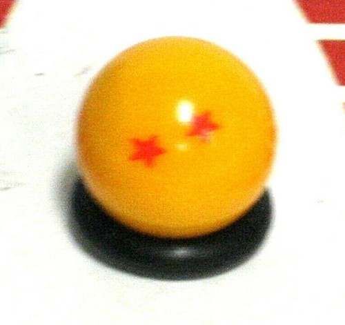 Dragon Ball Z Gt Accessory Dragon Balls 2 Star Dragon Ball 0 25 Yellow Irwin Ebay