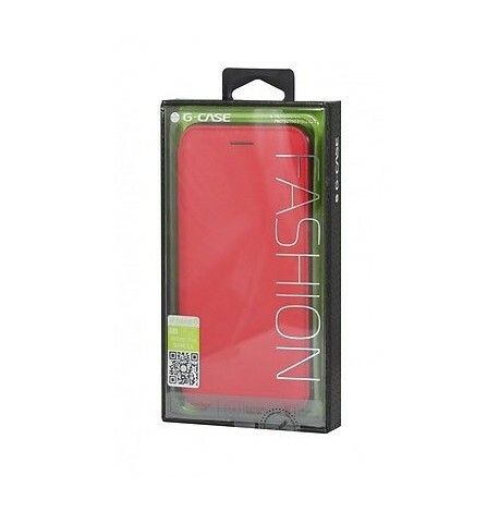 HOUSSE ETUI FOLIO ★★ G CASE BREATHE ★ IPHONE 6 PLUS ET 6S PLUS ★ RED ASPECT CUIR - Photo 2 sur 2