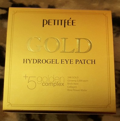 PETITFEE GOLD 24K- Hydrogel Eye Patches Collagen-Anti-Aging Wrinkle GLOBAL!