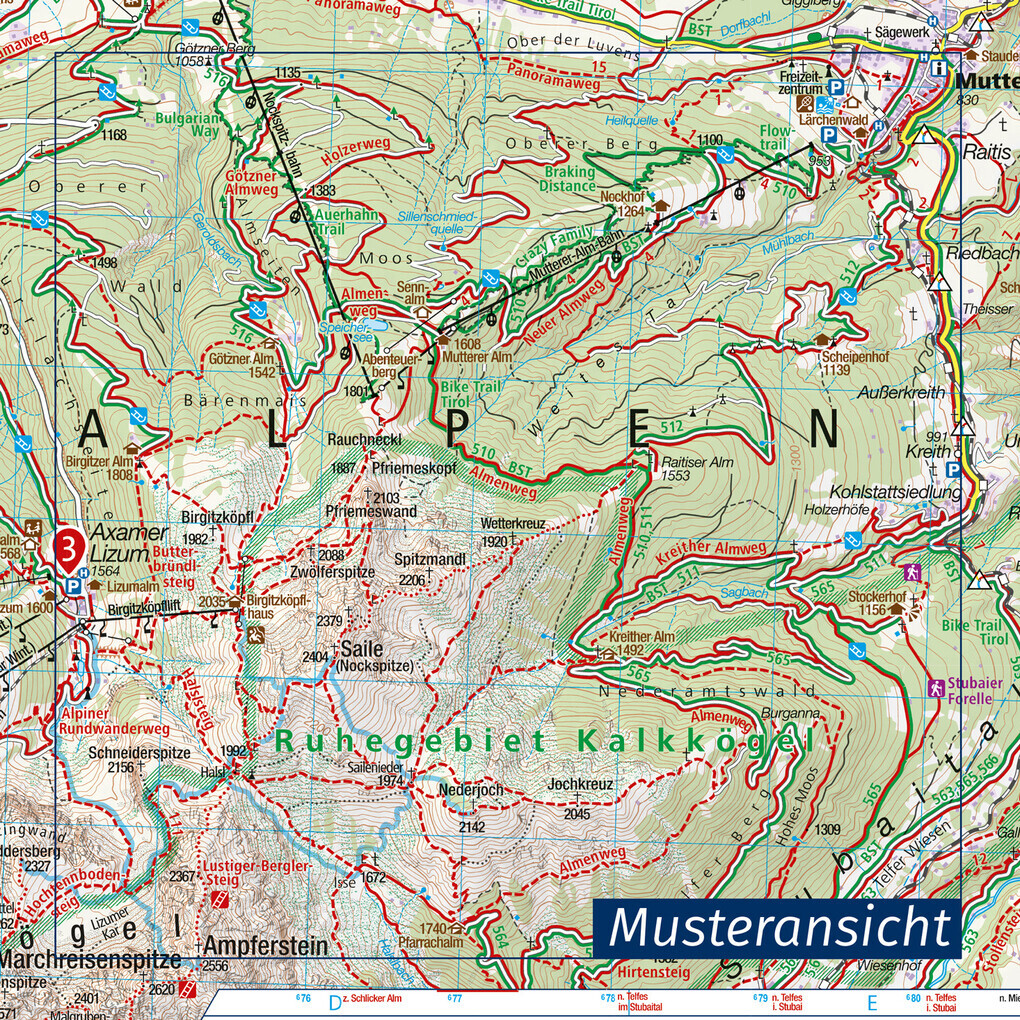 Thumbnail - Kompass Wanderkarte 068 Ritten, Renon 1:25.000 | 2021 | Italienisch,