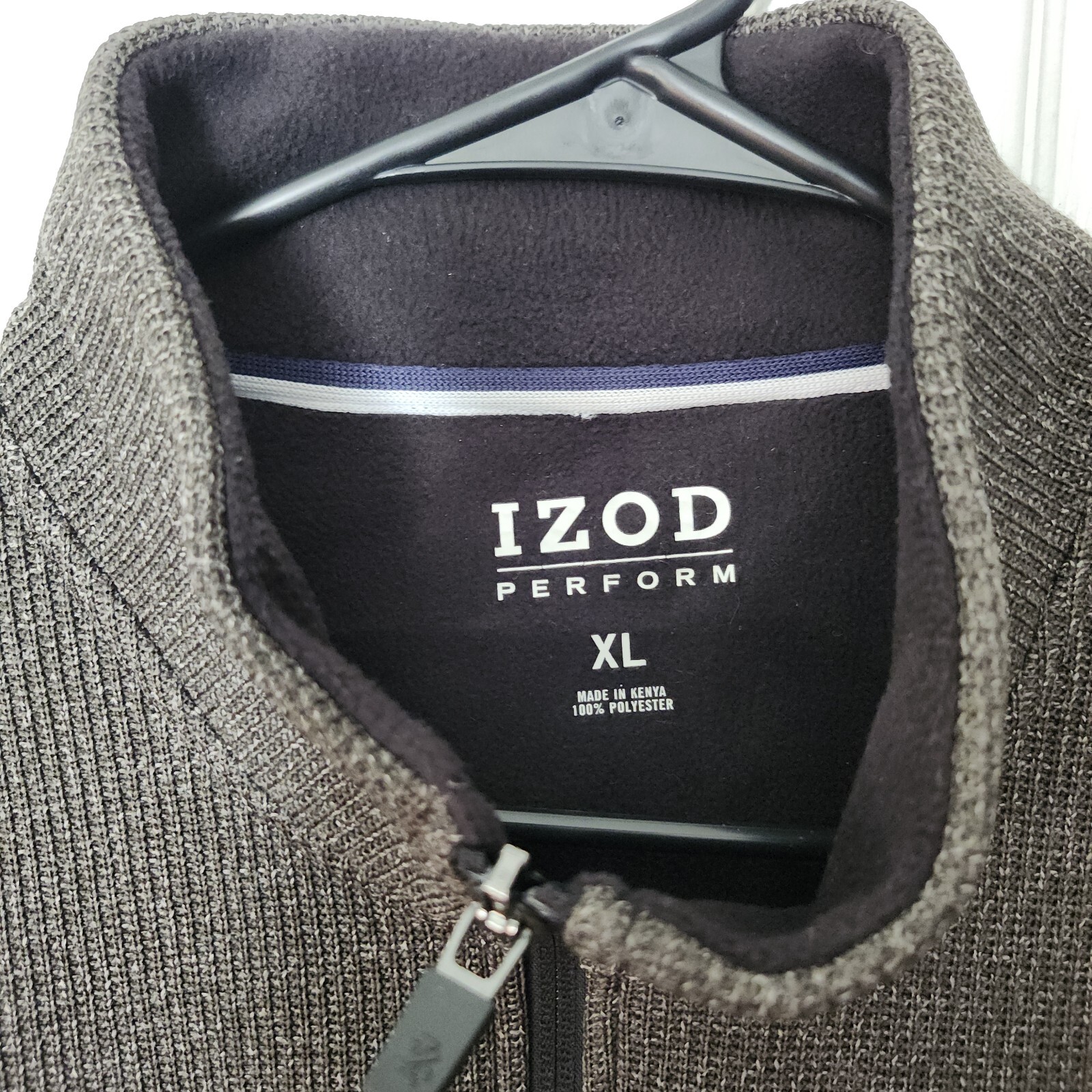 IZOD Advantage Performance Softshell ASPHALT  Ful… - image 2