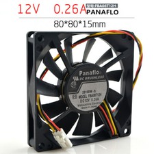 Panaflo FBA08T12H 12V0.26A 8cm 8015 3-pin industrial cooling fan