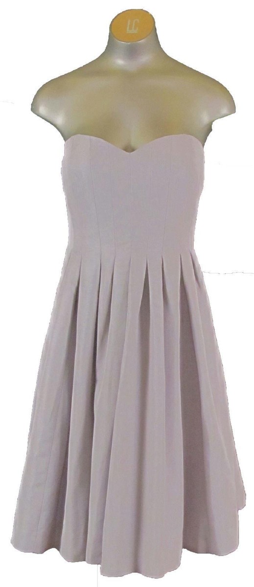 graphite bridesmaid dresses J. Crew 'Megan' Size 6 Silk Graphite Gray Bridesmaid Dress
