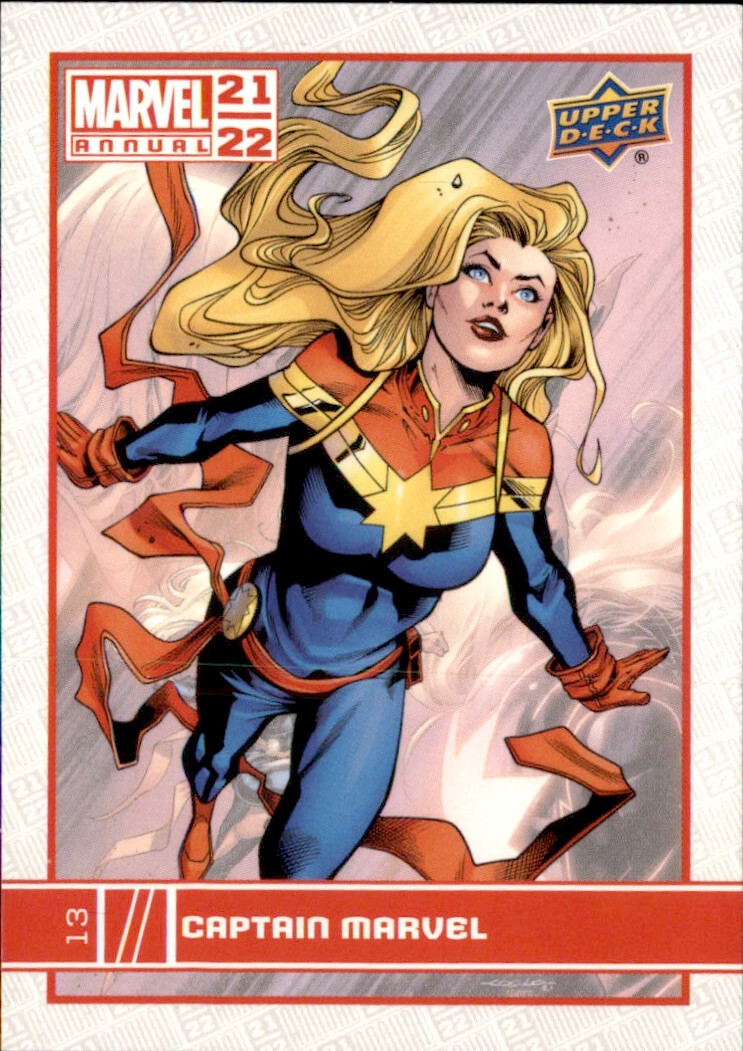Captain Marvel - 2021-22 Upper Deck Marvel Annual #13