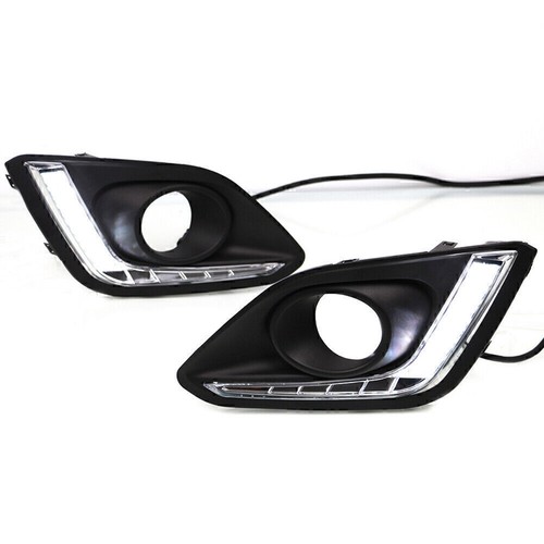 LED Daytime Running Lights DRL Fit Suzuki Swift 2014 2015 2016 - Picture 9 of 10