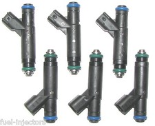 6 Brand New Ford Oem Fuel Injectors Mustang 3.8l 3.9l V6 2001-2004 Xf2e-c4b