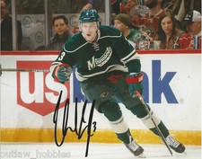 Minnesota Wild Charlie Coyle Signed Autographed 8x10 Photo COA