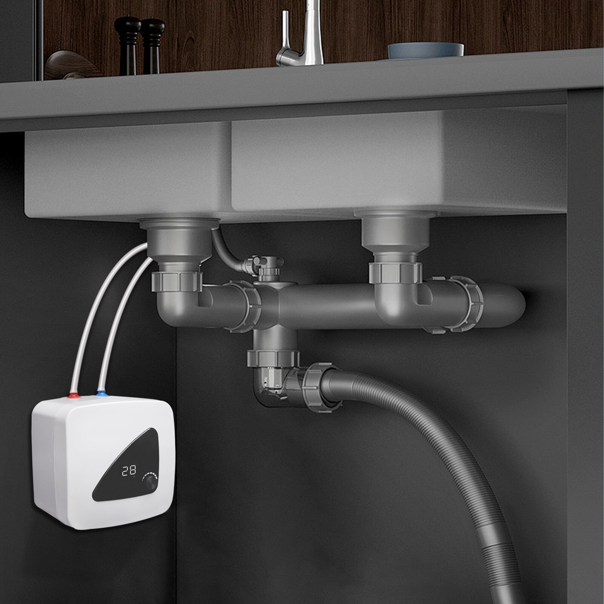 Water Heating System Radiator One Pipe Hot One Cold Heating