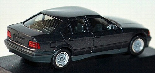 BMW 325i Berlina E36/4 Autohaus Bernhard Nero Metallico 1:87 Herpa - Foto 4 di 8
