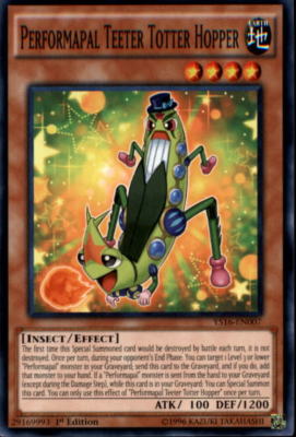 2016 Yu-Gi-Oh Yuya #YS16EN007 Performapal Teeter Totter Hopper C