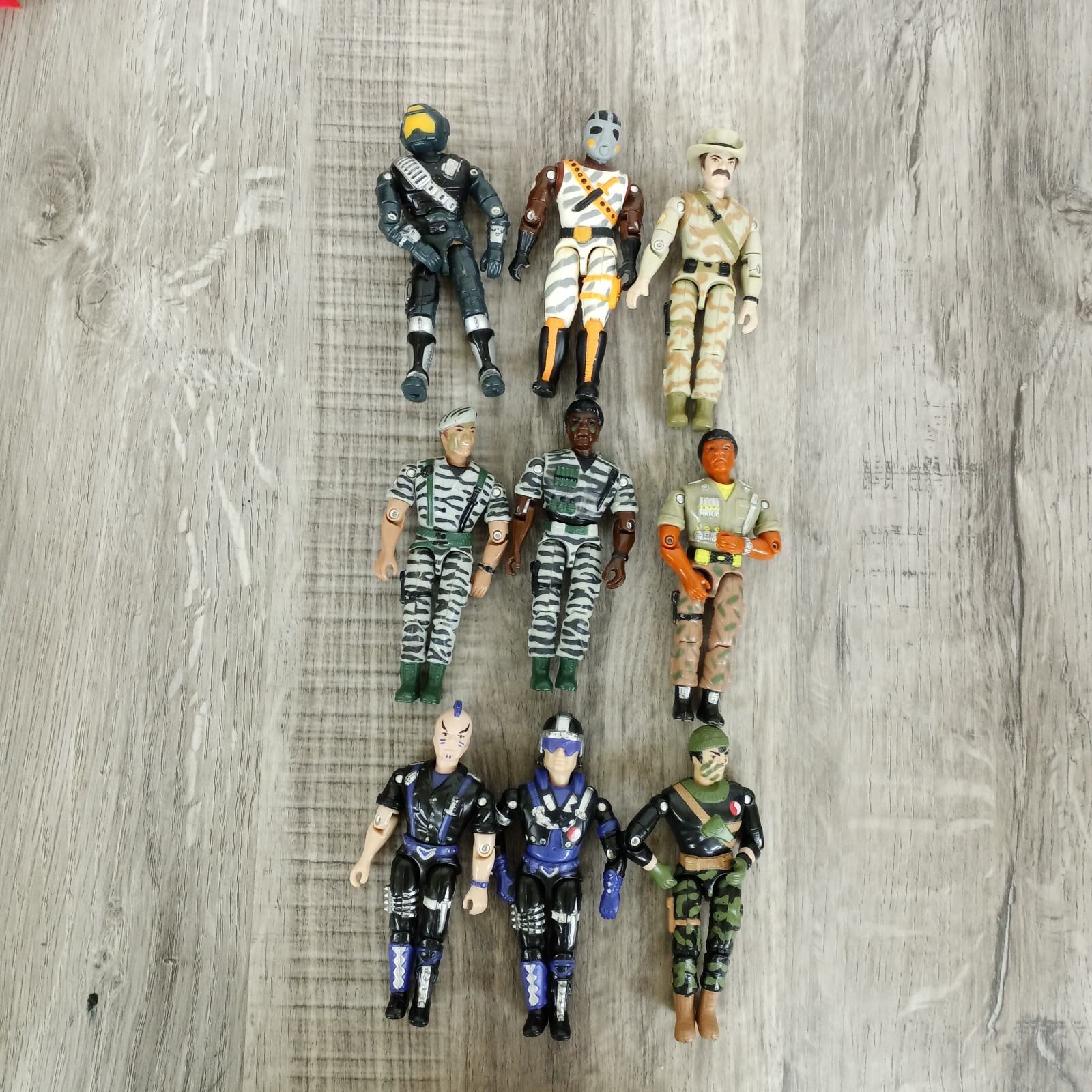 Lot figurines et véhicules action man vintage