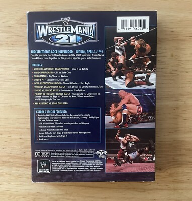Wrestlemania 21: WWE Wrestlemania Goes Hollywood 3-Disc Collectors