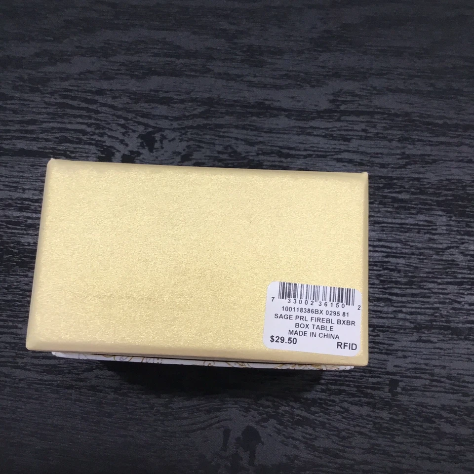 Brazalete Charter Club Cristal Pavé Perlas Bisagras Nuevo Foto 3 de 4