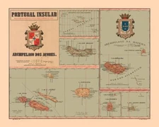 Europe Portugal Insular Azores - Martine 1904 > Martine