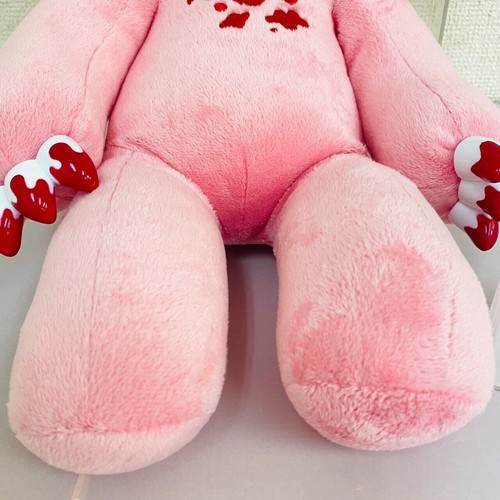 TAiTo Gloomy Bear Bloody Big Plush Pink Soft Stuffed Toy Chax GP Standard Japan - Picture 8 of 24