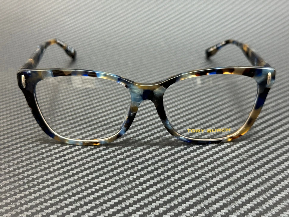 Anteojos para mujer Tory Burch Ty2136U 1957 azul tortuga 54 mm Foto 2 de 4