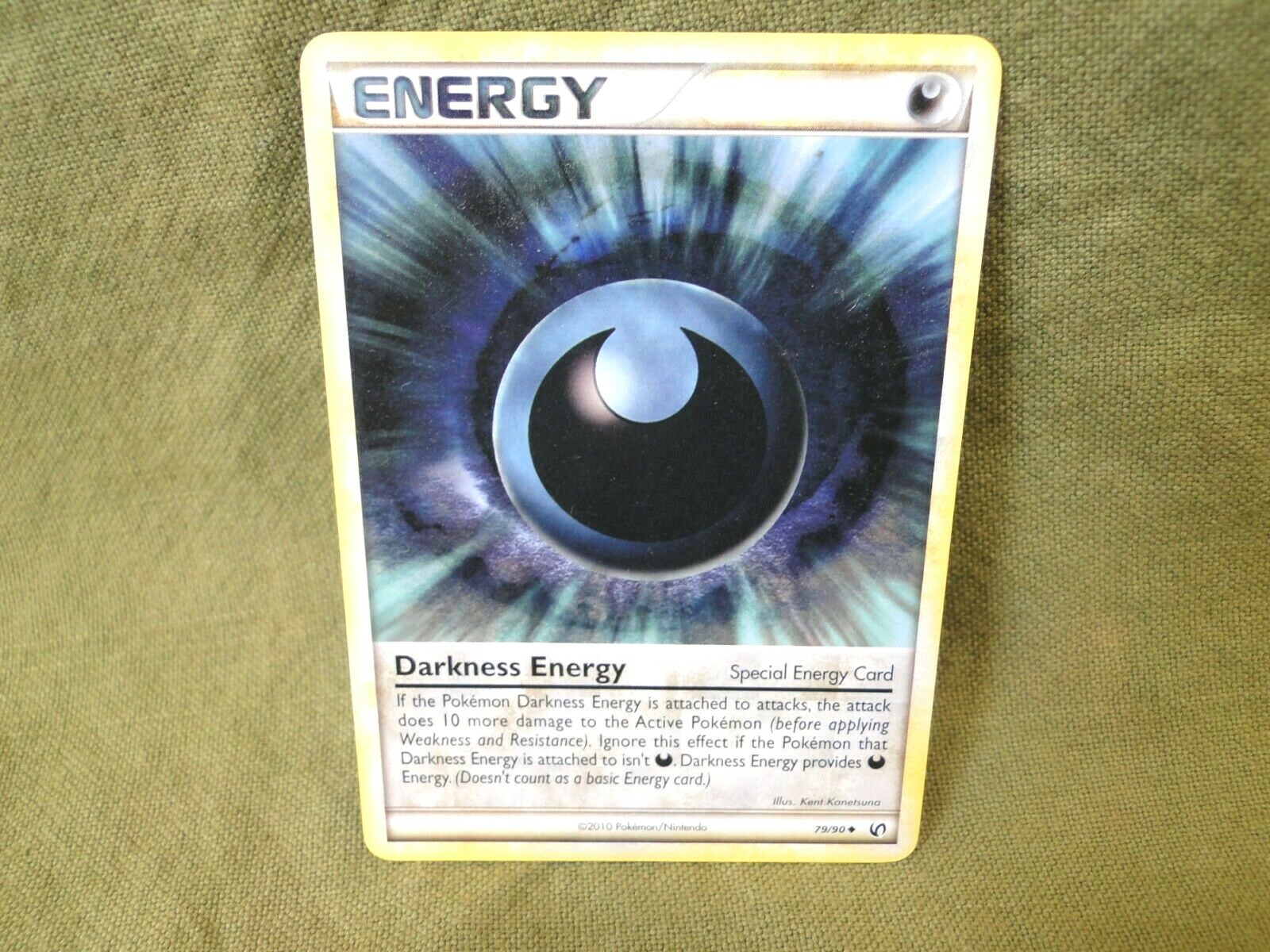 Pokemon Trading Card: Darkness Energy 79/90