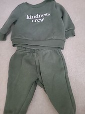 Primark Baby Boy Joggers And Sweatshirt Outfit 3-6 Months Kindness
