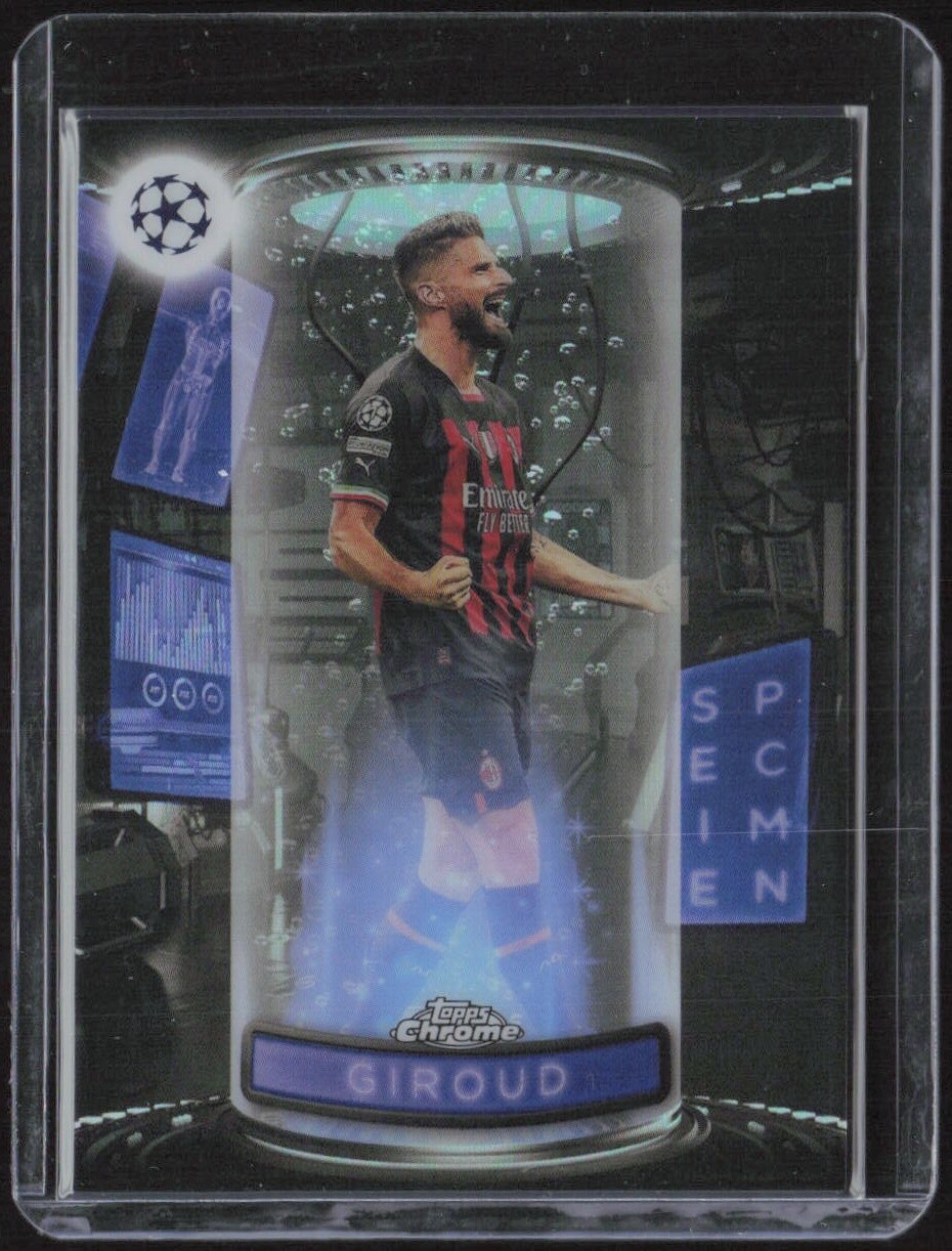 2022-23 Topps Chrome UEFA Club Competitions #S-15 Olivier Giroud Specimens