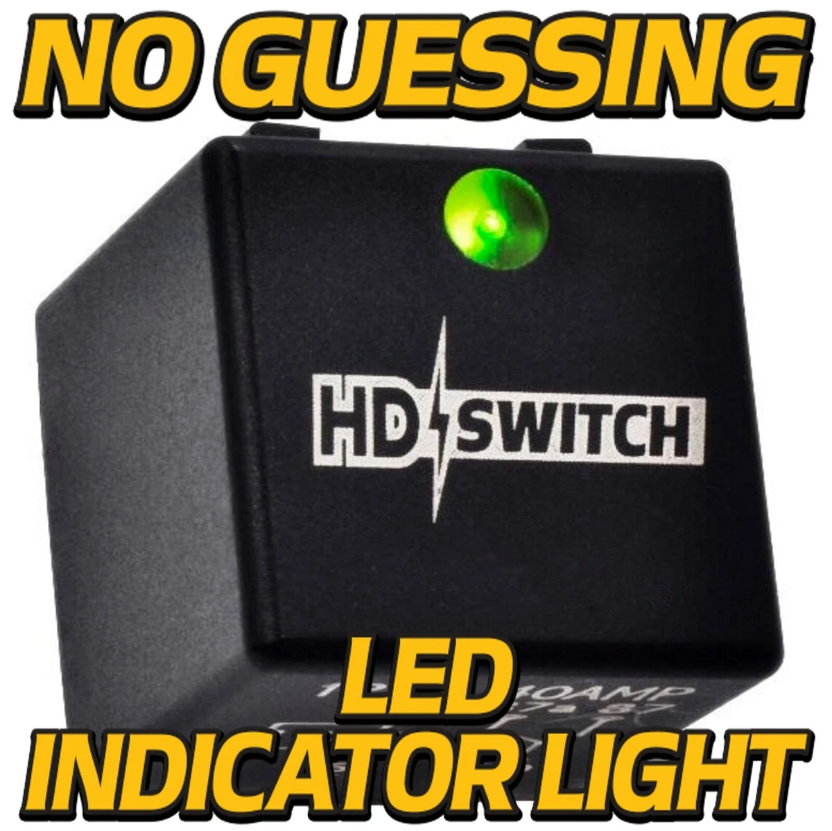 NEW 12V-40A Relay fits Hella 4RD 960 388-07 w/LED Indicator 