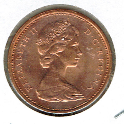 1972 Canadian Uncirculated One Cent Elizabeth II Coin! | eBay