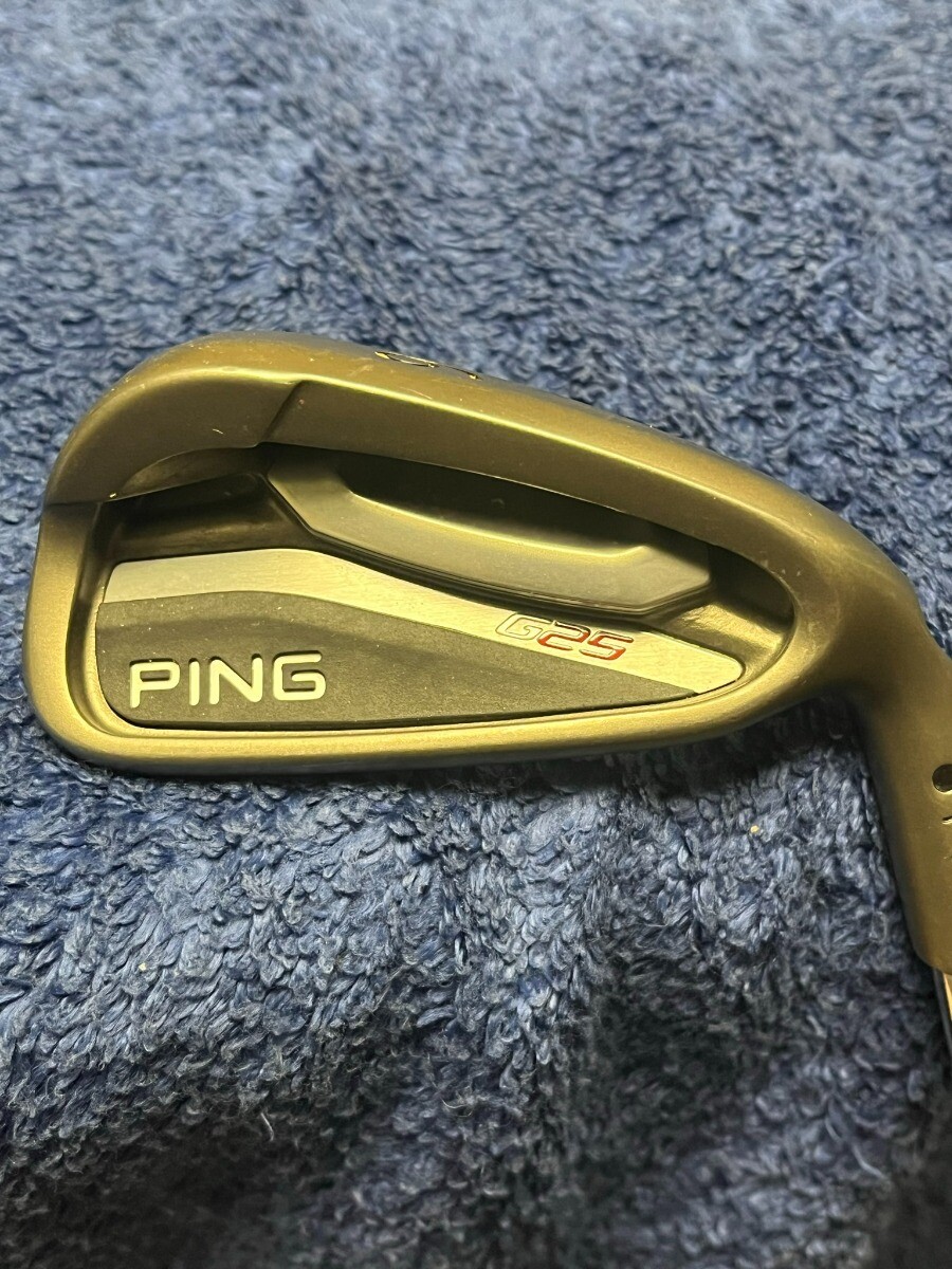 Left-Handed Ping G25 Yellow Dot Pitching Wedge Seniors Steel Shaft Ping Grip Left-Handed Ping G25 Yellow Dot Pitching Wedge Seniors Steel Shaft Ping Grip