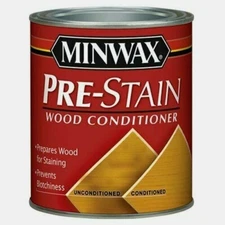 Minwax Oil-Based PRE-STAIN 1 qt. Wood Conditioner Prevent Blotchiness 61500444
