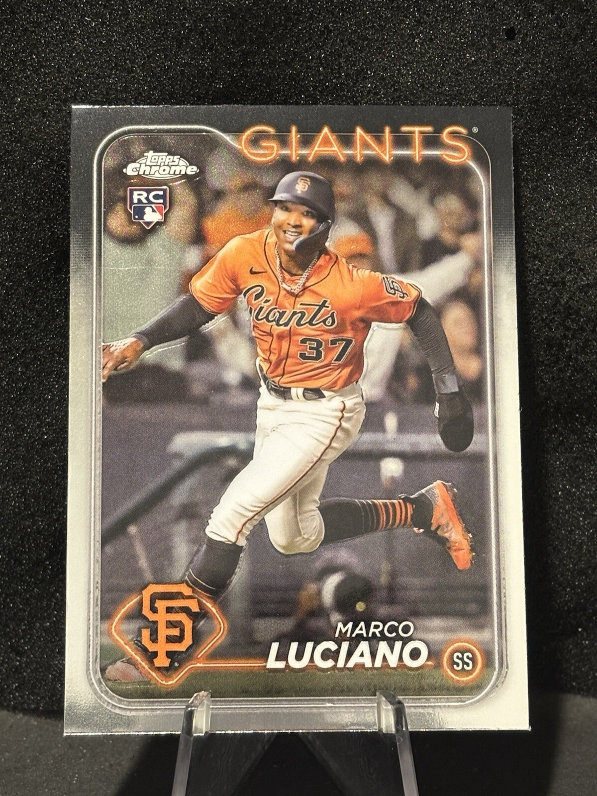 2024 Topps Chrome #210 Marco Luciano RC - Giants