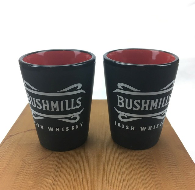 Bushmills Irish Whiskey Ceramic Shot Glass....Set of (2) New eBay