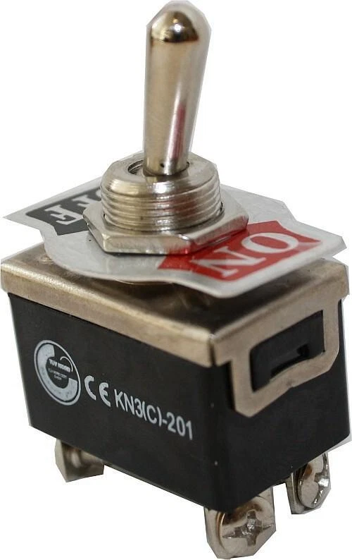 EDI-TRONIC Kippschalter Schalter 2xEIN EIN / AUS 10A / 6A 125V / 250V KN3C-201