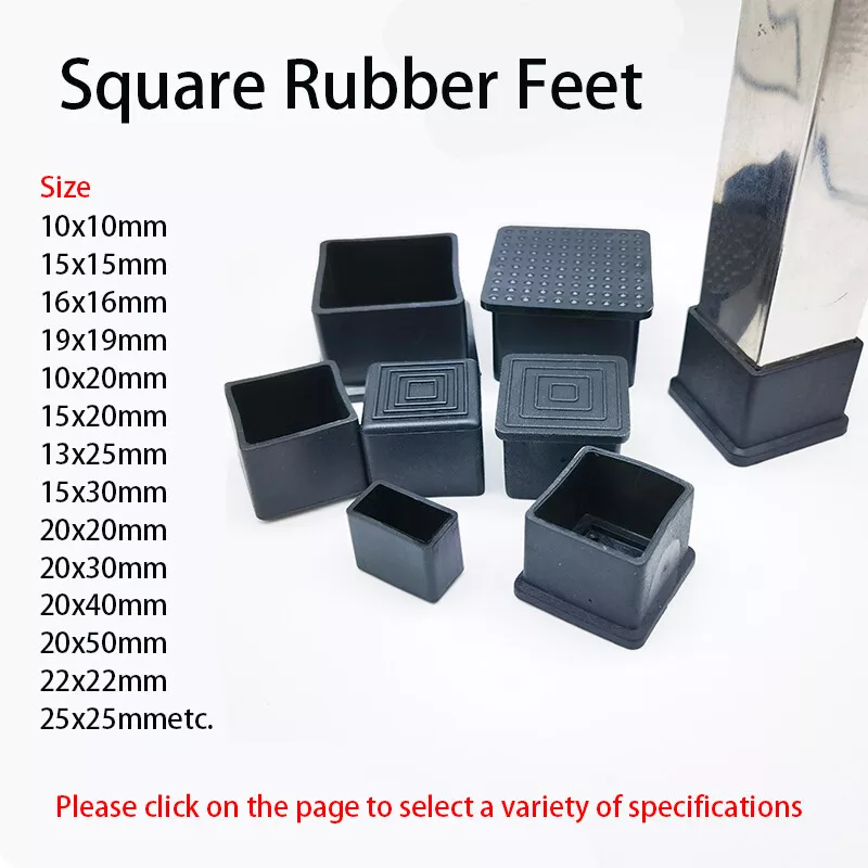 Silicone feet 2024 for chairs square