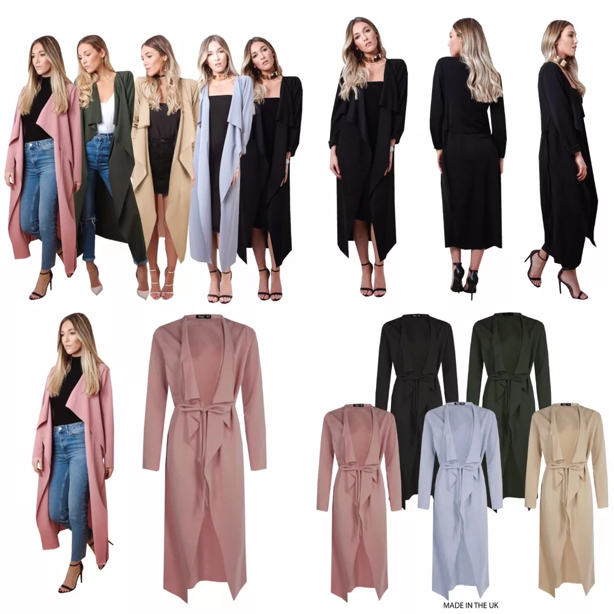 Long sleeve 2025 maxi duster